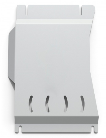 Защита КПП (алюминий) Rival Jeep Commander (2006-2010) 333.2702.1