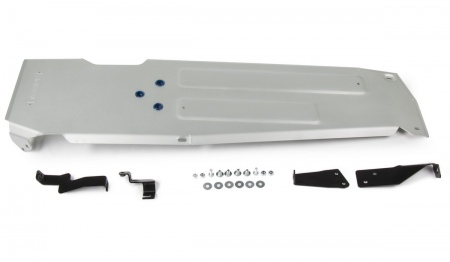 Защита топливного бака (алюминий) Rival Jeep Wrangler 3D (2018-2025) 333.2746.1