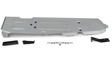 Защита топливного бака (алюминий) Rival Jeep Wrangler 5D (2018-2025) 333.2747.1