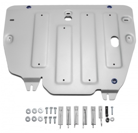 Защита картера и КПП (алюминий) Rival Land Rover Discovery Sport (2014-2019) 333.3103.1