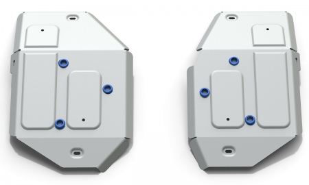 Защита топливного бака (алюминий) Rival Land Rover Range Rover Evoque (2011-2019) 333.3125.1