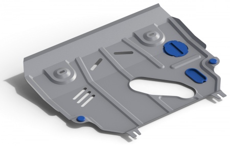 Защита картера и КПП (алюминий) Rival Lexus NX (2014-2021) 333.3207.1