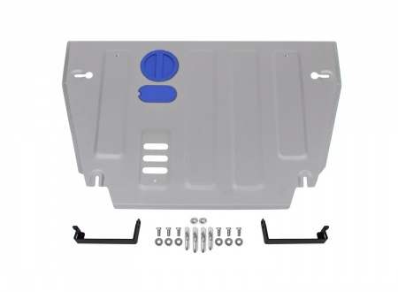 Защита картера и КПП (алюминий) Rival для GAC GS5 (2020-2024) 333.3401.1