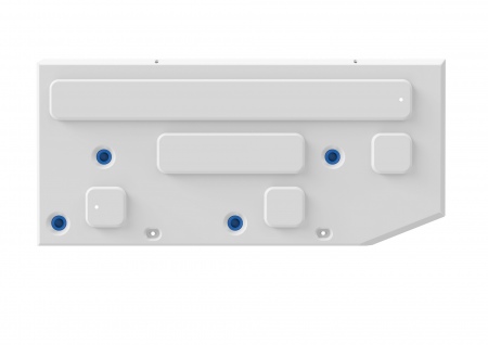 Защита топливного бака (алюминий) Rival для GAC M8 (2023-2025) 333.3410.1