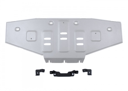 Защита радиатора (алюминий) Rival для Baic BJ40 (2023-2025) 333.3502.1