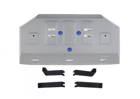 Защита топливного бака (алюминий) Rival для Baic BJ40 (2023-2025) 333.3506.1