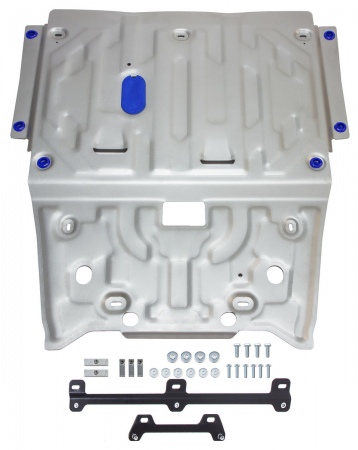 Защита картера и КПП (алюминий) Rival Mercedes-benz A-class (2012-2019) 333.3906.1