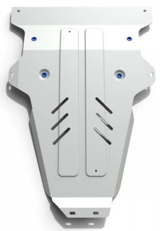 Защита картера и КПП (алюминий) Rival для Mercedes-Benz Viano (2011-2014) 333.3910.1