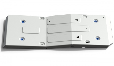 Защита топливного бака (алюминий) Rival Mercedes Benz Viano (2011-2014) 333.3911.1