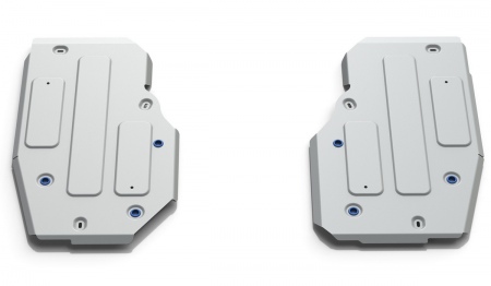 Защита топливного бака (алюминий) Rival для Mercedes-Benz GL (2012-2016) 333.3926.1