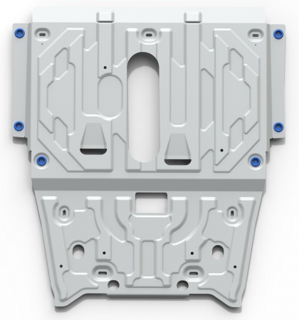 Защита картера и КПП (алюминий) Rival Mercedes Benz A-class 45 AMG (2013-2019) 333.3928.1