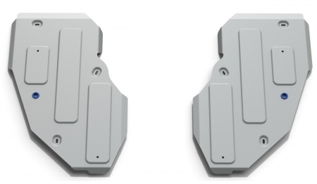 Защита топливного бака (алюминий) Rival Mercedes Benz GLE (2015-2019) 333.3931.1