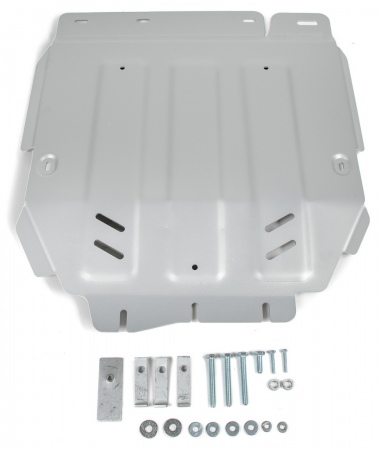 Защита КПП (алюминий) Rival для Mercedes-Benz X-Class (2018-2025) 333.3942.1