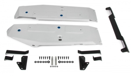 Защита топливного бака (алюминий) Rival для Mercedes-Benz G-class (2018-2021) 333.3950.1