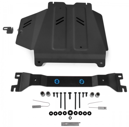 Защита КПП (алюминий) Rival для Mercedes-Benz G-class (2018-2021) 333.3953.1