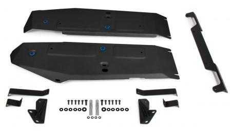 Защита топливного бака (алюминий) Rival для Mercedes-Benz G-class (2018-2021) 333.3955.1