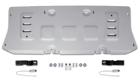 Защита КПП (алюминий) Rival для Mercedes-Benz GLE-class (2018-2026) 333.3958.1