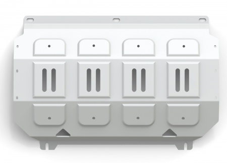 Защита радиатора (алюминий) Rival Mitsubishi L200 (2006-2015) 333.4005.1