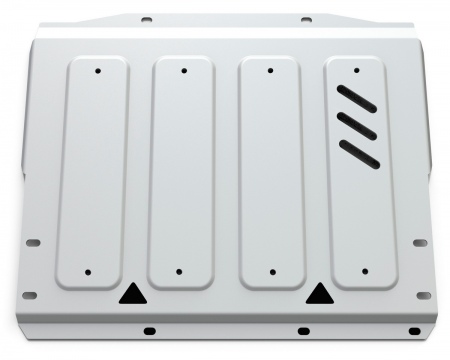 Защита КПП (алюминий) Rival Mitsubishi Pajero (2000-2025) 333.4044.1