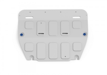 Защита картера и КПП (алюминий) Rival для Mitsubishi Outlander (2021-2025) 333.4060.1