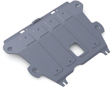 Защита картера и КПП (алюминий) Rival Nissan Terrano (2014-2023) 333.4702.1