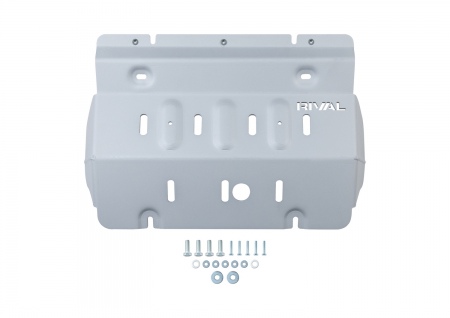 Защита радиатора (алюминий 6 мм) Rival для Haval H9 (2024-2025) 333.4801.1.6
