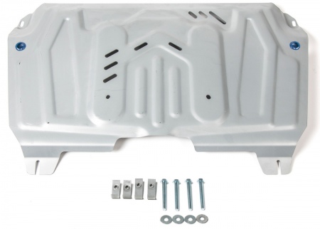 Защита картера и КПП увеличенная (алюминий) Rival Toyota Venza (2013-2016) 333.5781.1