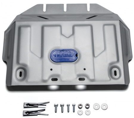 Защита картера (алюминий) Rival Lexus GX (2013-2019) 333.5784.1