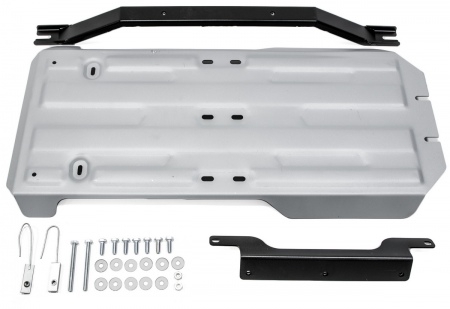 Защита КПП и РК (алюминий) Rival Lexus GX (2013-2019) 333.5785.1