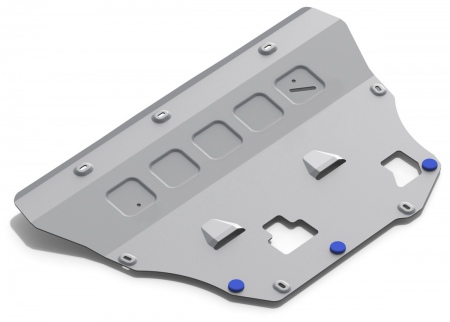 Защита картера и КПП (алюминий) Rival Volvo XC60 (2018-2025) 333.5912.1