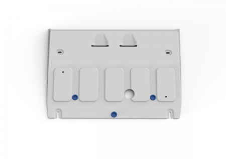 Защита картера и КПП (алюминий) Rival для Faw Bestune B70 (2023-2025) 333.8012.1