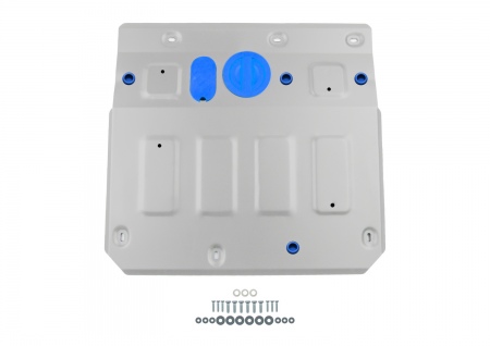 Защита картера (алюминий) Rival для Hongqi HS5 (2020-2026) 333.8019.1