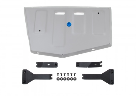 Защита топливного бака (алюминий) Rival для Москвич 3 (2022-2025) 333.9214.1