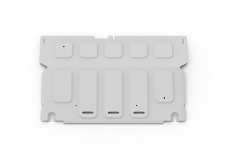 Защита картера и КПП (алюминий) Rival для Москвич 6 (2023-2025) 333.9215.1