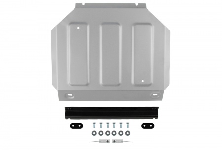 Защита радиатора (алюминий) Rival для JAC T9 (2024-2025) 333.9216.1