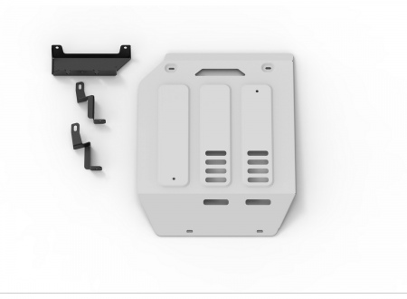 Защита заднего электродвигателя (алюминий) Rival для Voyah Free (2023-2025) 333.9304.1