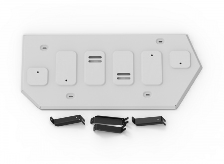 Защита топливного бака (алюминий) Rival для Voyah Free EVR (2023-2025) 333.9305.1