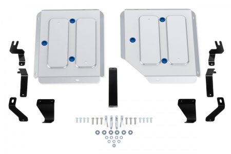 Защита топливного бака (алюминий) Rival для Haval Dargo (2022-2025) 333.9426.1