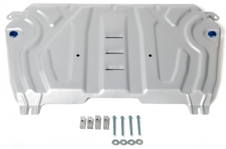 Защита картера и КПП увеличенная (алюминий) Rival Toyota Rav4 (2019-2025) часть 1 333.9518.2