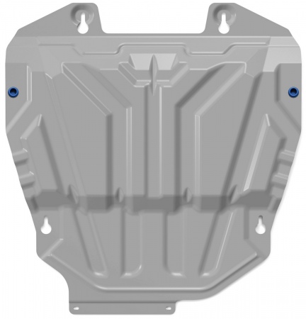 Защита картера и КПП (алюминий) Rival Toyota Rav4 (2019-2025) 2 части 333.9534.1