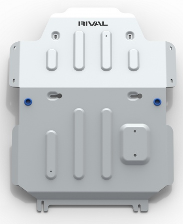 Защита картера (алюминий) Rival для Toyota Land Cruiser 300 (2021-2025) 333.9551.1