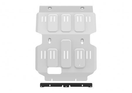 Защита картера (алюминий) Rival для Toyota Land Cruiser Prado 250 (2024-2025) 333.9571.2