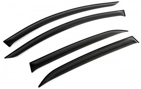 Дефлекторы боковых окон Rival Premium для Renault Logan (2014-2024) 34702001