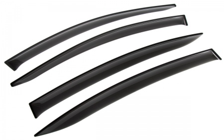 Дефлекторы боковых окон Rival Premium для Renault Fluence (2009-2017) 34704001