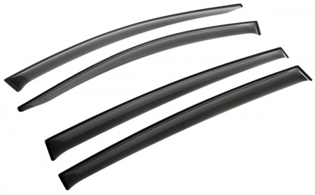 Дефлекторы боковых окон Rival Premium для Renault Megane хэтчбек 5-дв. (2010-2017) 34705001