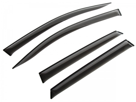 Дефлекторы боковых окон Rival Premium для Renault Kaptur (2016-2024) 34707001