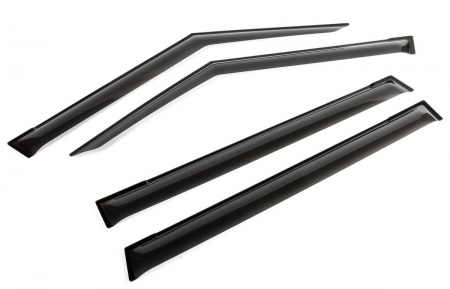 Дефлекторы боковых окон Rival Premium для Skoda Yeti (2009-2018) 35103002