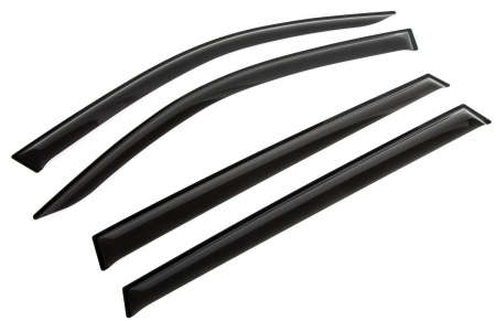 Дефлекторы боковых окон Rival Premium для Skoda Kodiaq (2017-2021) 35105001