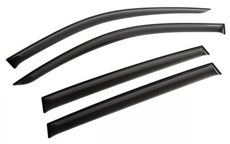 Дефлекторы боковых окон Rival Premium для Volkswagen Tiguan (2011-2017) 35805001