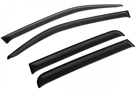 Дефлекторы боковых окон Rival Premium для Volkswagen Amarok (2010-2019) 35807001